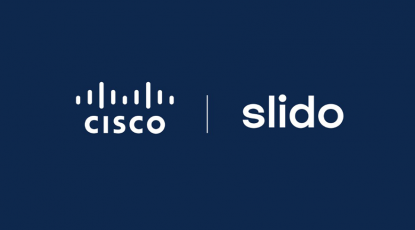 Cisco + Slido 제공, 더욱 적극적으로 참여하고 참여하는 미팅 환경