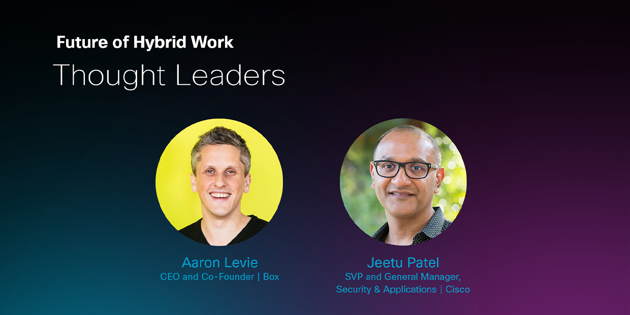 Future of work thought leader series - Webex and Box