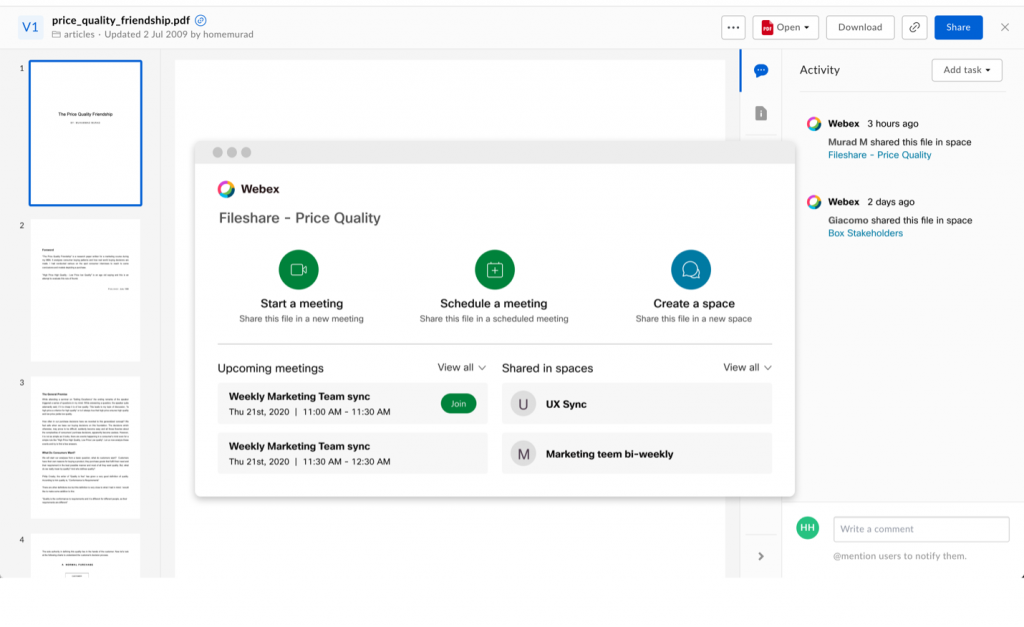 Simplify your workday learn about sharing Box files in a ex