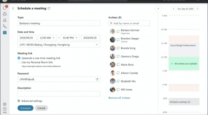 Mark messages as unread, In-app scheduling calendar, Webex on Linux and more in the Webex app May update