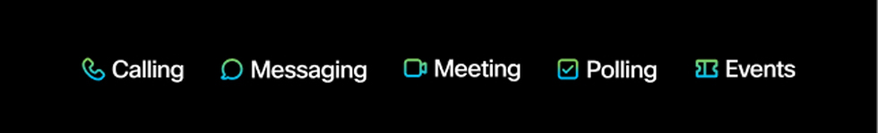 The All New Webex Suite, Including: Calling, Messaging, Meeting, Polling And Events
