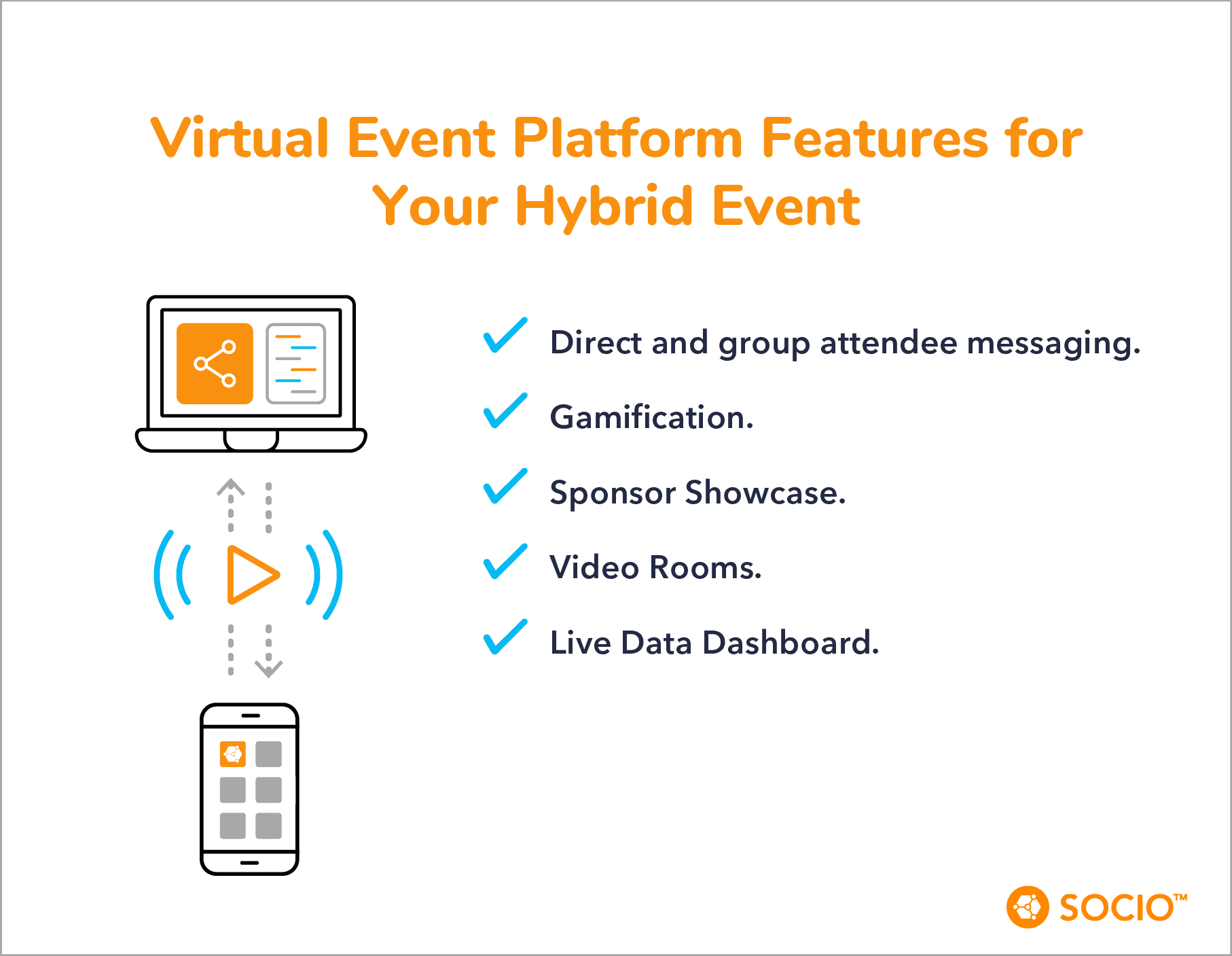 virtual event platform features