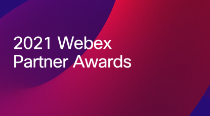2021 年 Webex 合作夥伴獎獲獎者名單公布