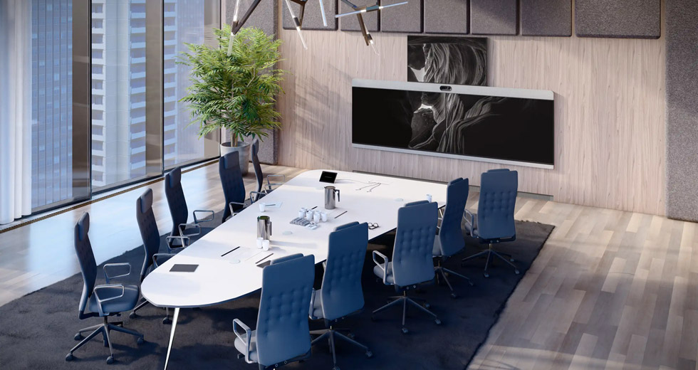 WebexRoom Panorama, Part Of Cisco's Best Video Conferencing Equipment