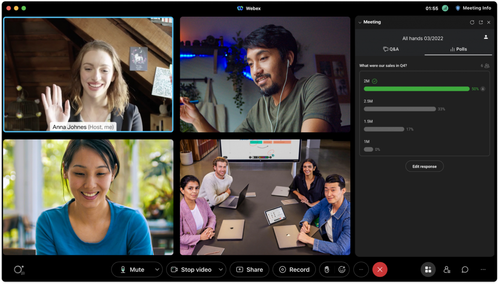 Slido in Webex: The integration that’s got everyone talking