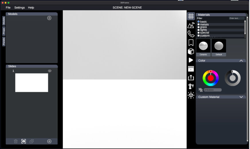 Blank Screen In Vection 3DFrame