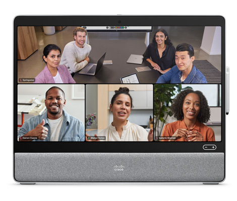 Webex Device After Using New Frames Feature