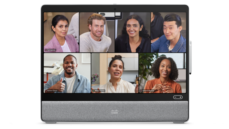 Cisco Webex Desk with People Focus and Frame Feature
