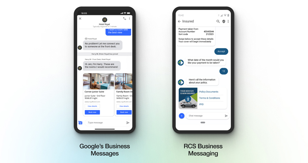 Google Business RCS Built For Customer Connections