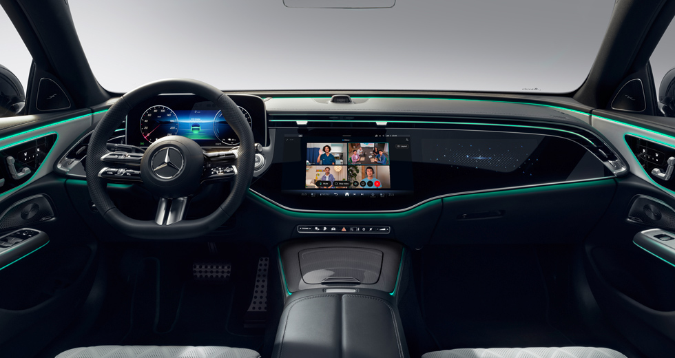 Mercedes-Benz E-Class Now With Webex Meetings