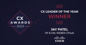 Pulled From Twitter, Jay Patel Winner Of The CX Today's CX Leader Of The Year