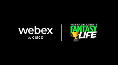 Huddle Up! Webex and Matthew Berry’s Fantasy Life Kick-Off Game-Changing Partnership