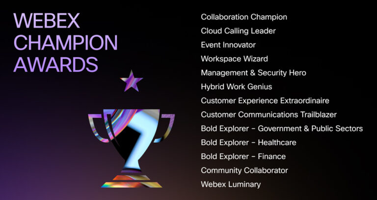 Nominate a customer innovator for the 2023 Webex Champion Awards ...