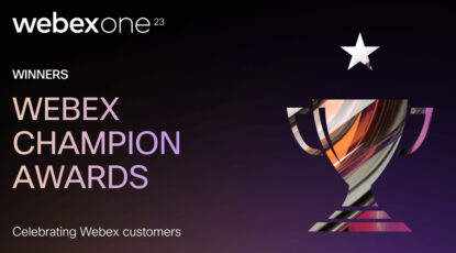Announcing the 2023 Webex Champion Awards Winners