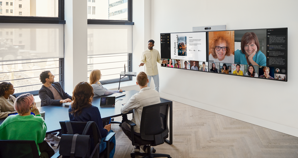 Employee Led Video Conferencing Call Using Cisco Board Pro, Now With Wifi 6E Support
