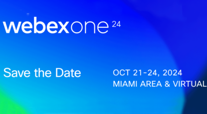 WebexOne 2024 is coming!