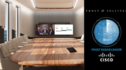 Frost & Sullivan Ranks Cisco as the Market Leader for Meeting Room Video Conferencing Devices