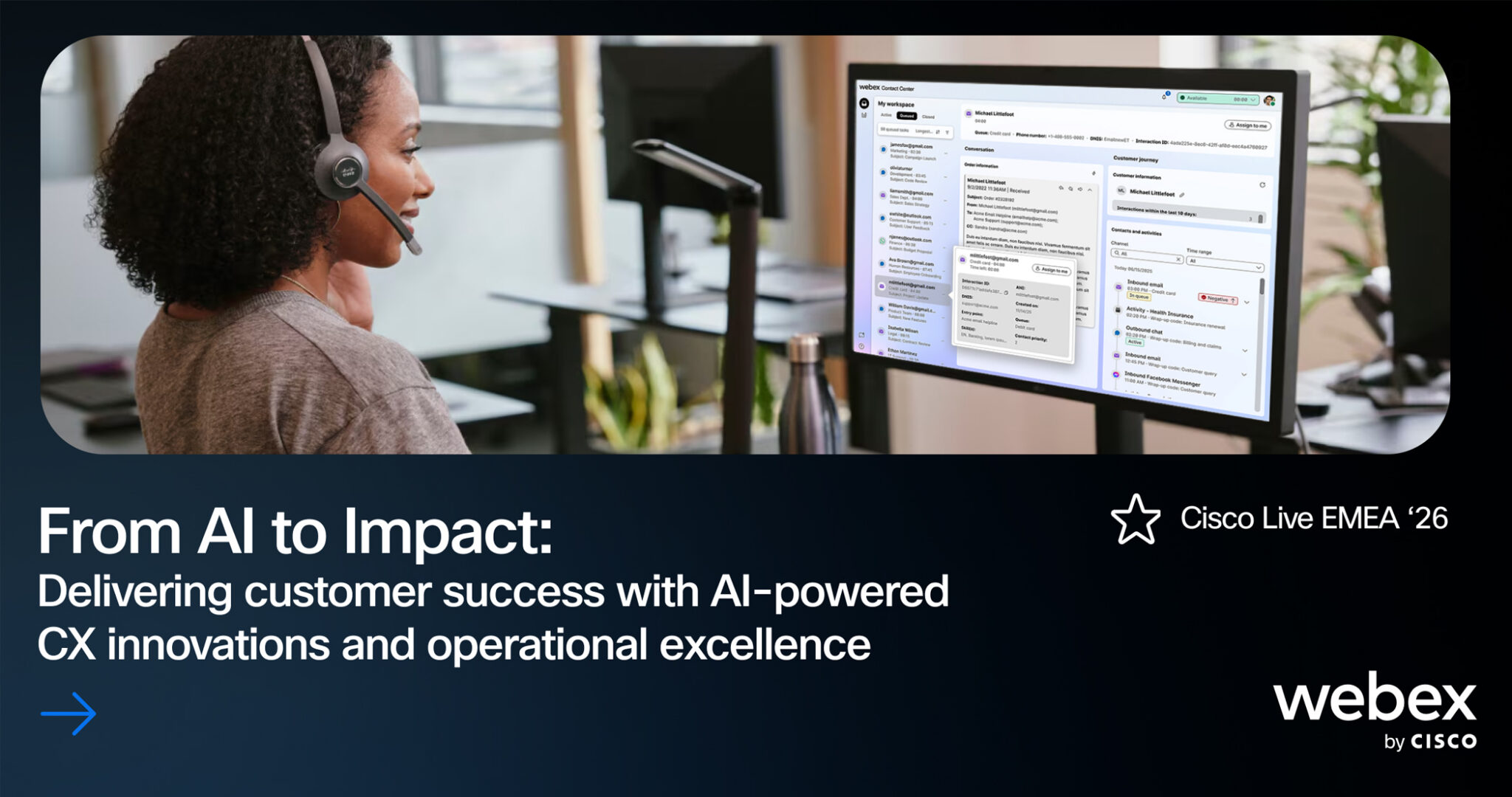 AI Innovations Redefine CX at Cisco Live EMEA | Webex