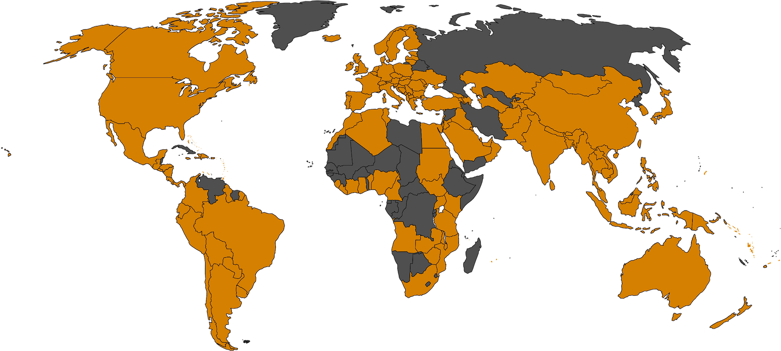 World map highlighting global regions supporting Webex data residency and infrastructure