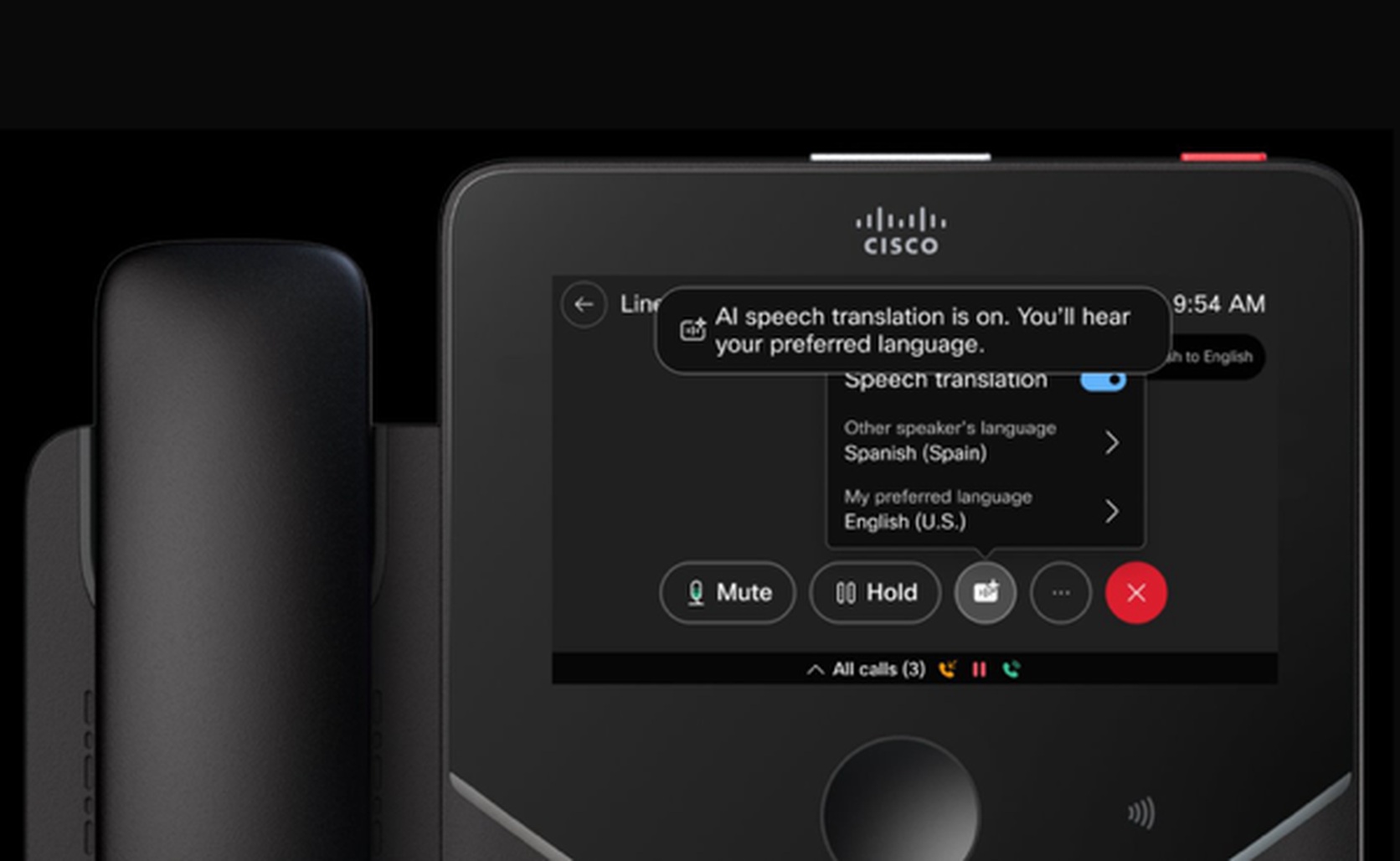 Translator Agent brings real-time AI translation to Webex Calling